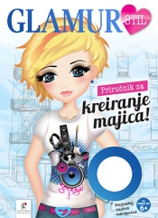 priručnik za kreiranje majica glamur stil bojanka laguna knjige