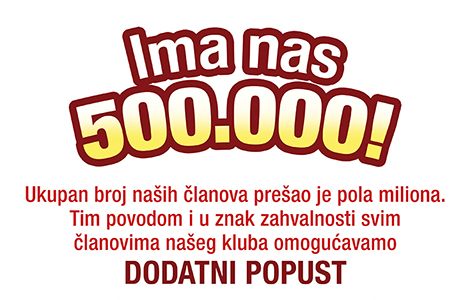 ima nas 500 000 dodatni popust za sve članove laguninog kluba čitalaca  laguna knjige