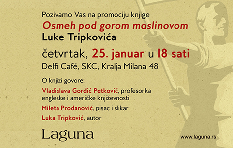 promocija knjige osmeh pod gorom maslinovom luke tripkovića laguna knjige