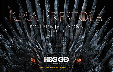 premijera poslednje sezone hbo serije igra prestola 15 aprila na hbo go u laguna knjige