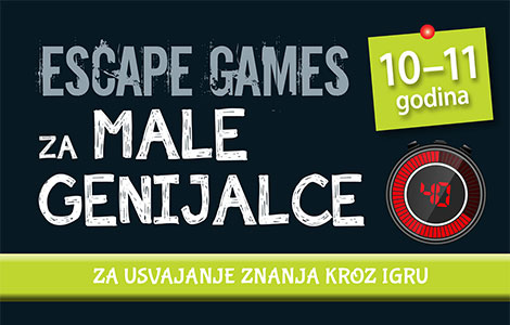 prikaz mladih kritičara escape games za male genijalce, 10 11 godina  laguna knjige