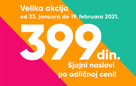 nove knjige na akciji 399 sjajni naslovi po odličnoj ceni  laguna knjige