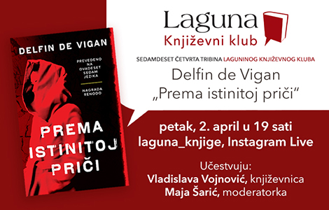 o psihološkom trileru prema istinitoj priči u okviru novog laguninog književnog kluba laguna knjige