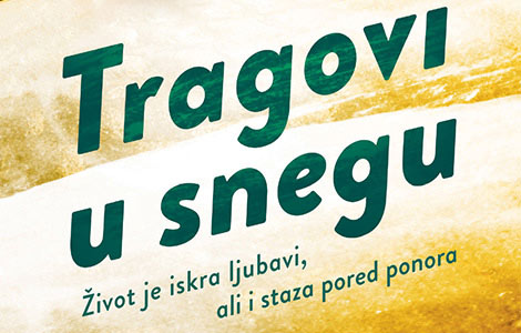 prikaz romana tragovi u snegu  laguna knjige