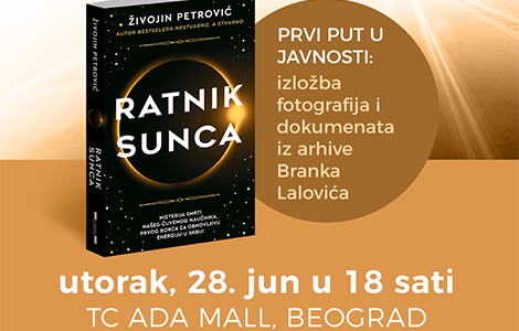 razgovor sa živojinom petrovićem povodom knjige ratnik sunca i ekskluzivna izložba 28 juna u ada molu laguna knjige