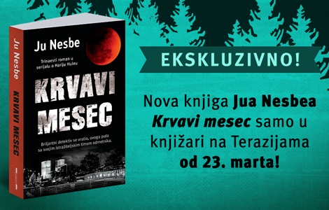 ekskluzivno krvavi mesec jua nesbea od 23 marta samo u knjižari na terazijama  laguna knjige