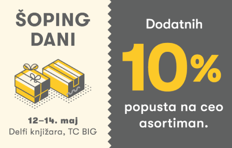 shopping dani u big u od 12 do 14 maja laguna knjige