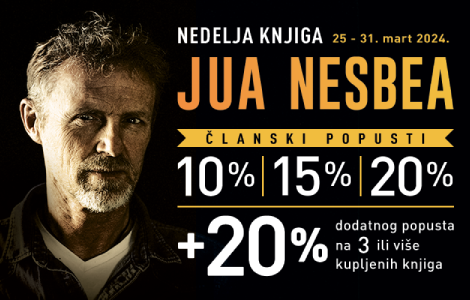 nedelja knjiga jua nesbea od 25 do 31 marta  laguna knjige