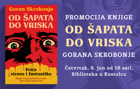 promocija knjige od šapata do vriska u kostolcu laguna knjige