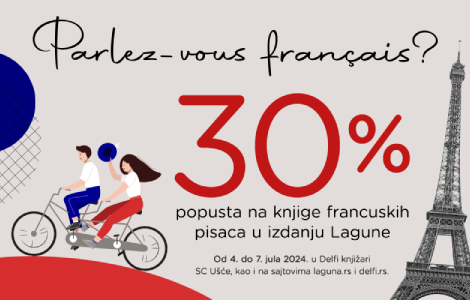 parlez vous français 30 popusta na knjige francuskih pisaca u izdanju lagune laguna knjige