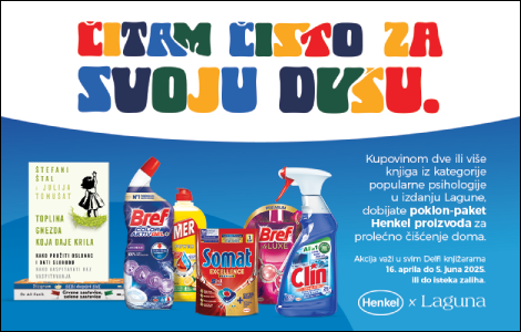 produžena akcija lagune i henkela čitam čisto za svoju dušu do 5 juna zbog velikog interesovanja  laguna knjige