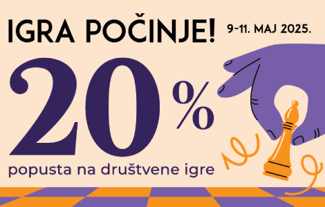 igra počinje 20 popusta na društvene igre  laguna knjige