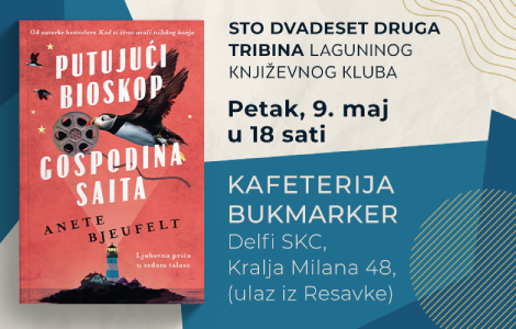 male stvari koje osvetljavaju svet lagunin književni klub o romanu putujući bioskop gospodina saita 9 maja laguna knjige