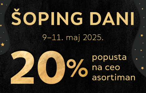 šoping dani u delfi knjižari sc ušće iskoristite 20 popusta na ceo asortiman laguna knjige