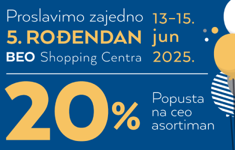 rođendan beo shopping centra u delfi knjižari 20 popusta na ceo asortiman laguna knjige