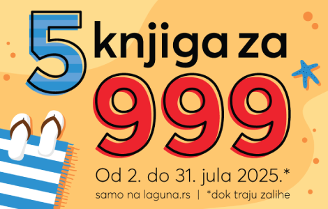 veličanstvena akcija 5 za 999 samo na laguninom sajtu laguna knjige
