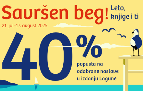 savršen beg leto, knjige i ti na odabrane lagunine naslove popust od 40  laguna knjige