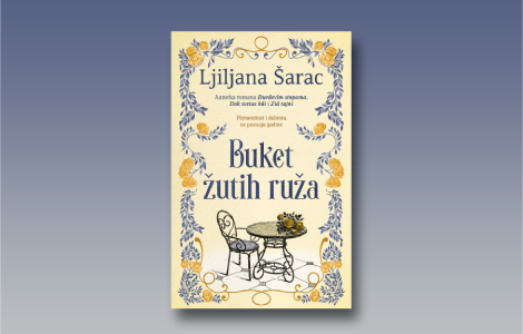 prikaz romana buket žutih ruža ljiljane šarac  laguna knjige