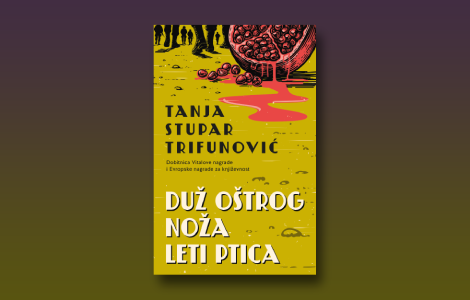 prikaz romana duž oštrog noža leti ptica značaj priče za kolektiv laguna knjige