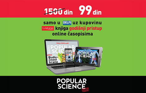 u knjižarama delfi ostvarite godišnji pristup elektronskim izdanjima časopisa popular science  laguna knjige