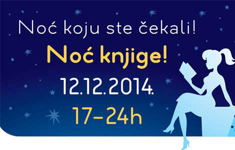 noć knjige 12 decembar 2014 od 17 do 24h laguna knjige